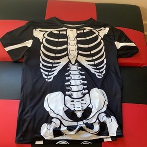 Skeleton dry fit shirt
